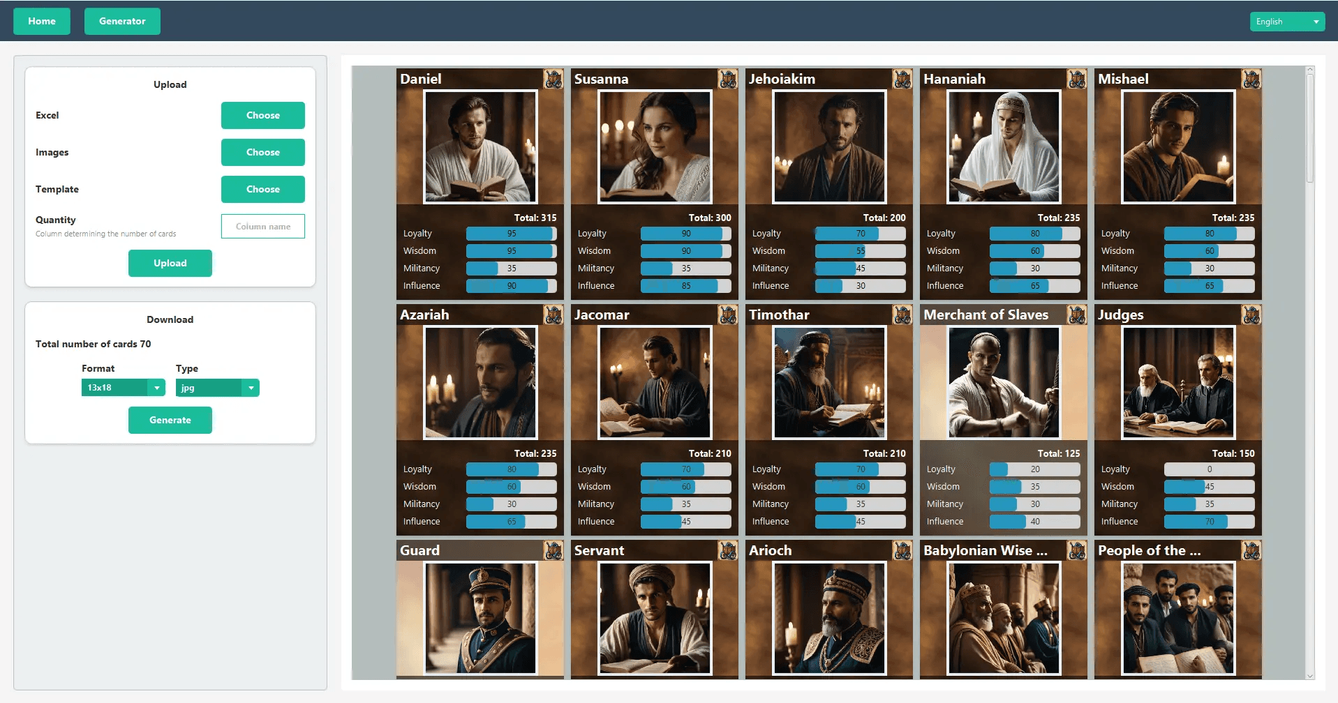 Card Generator